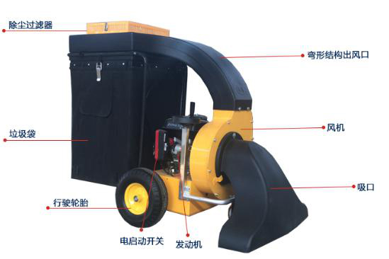 手推式樹葉收集器BY-T2